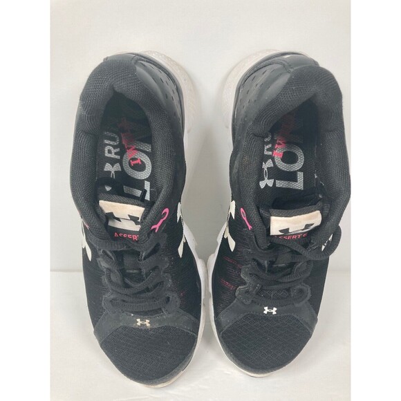 UNDER ARMOUR Micro G Assert 6 Women's Size 7 Black Running Shoes 1266252-001 - Picture 8 of 8